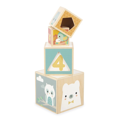 Piramide in legno con forme ad incastro - Pure Piramide in legno con forme ad incastro - Pure