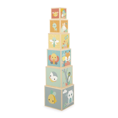 Piramide in legno con forme ad incastro - Pure Piramide in legno con forme ad incastro - Pure