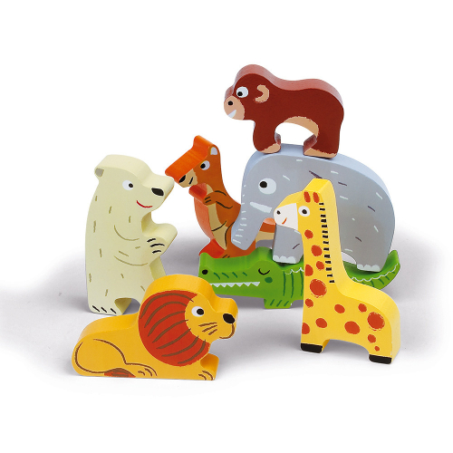 Puzzle Chunky Animali dello Zoo 7 pezzi Puzzle Chunky Animali dello Zoo 7 pezzi