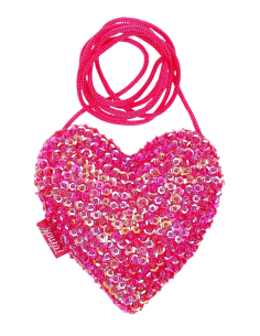 Borsetta Emma cuore glitter