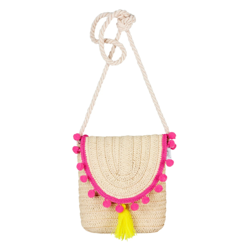 Borsa Loes con nappine Fucsia