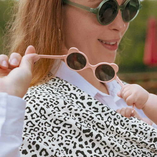 Occhiali da sole - Orso Peach Pink - da 0 a 1 anno