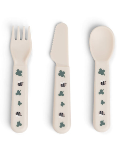 Set Posate da Apprendimento - Tiny Farm -  Sabbia