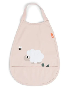 Bavaglino Pull Over - Impermebaile con Tasca - Tiny Farm - Cipria