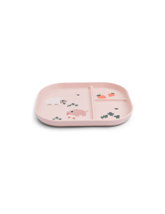 Piatto con Scomparti Tiny Farm - Cipria - 100% PP Alimentare 2