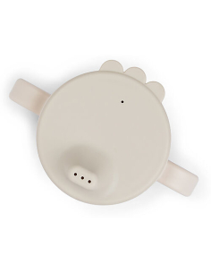 Tazza con Beccuccio e Manici - Tiny Farm - Sabbia - 100% Silicone Alimentare 2