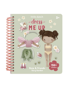 Dress me up - Libro creativo con stickers riposizionabili - Fairy Garden