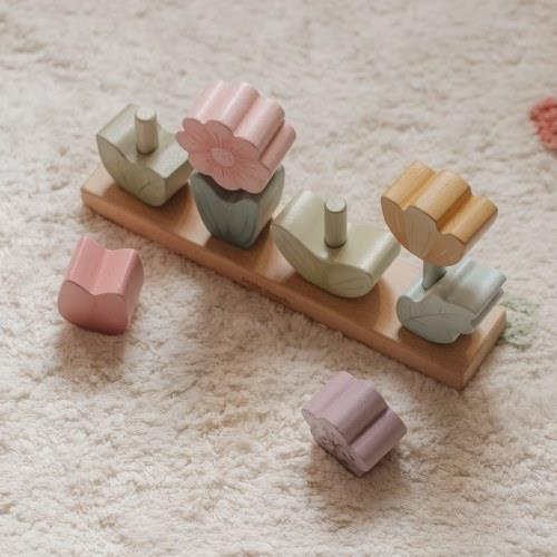 Puzzle impilabile fiori – Fairy Garden