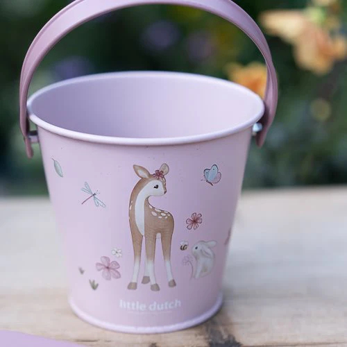 Secchiello da giardino in metallo - Fairy Garden