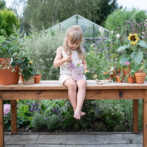 Secchiello da giardino in metallo - Fairy Garden