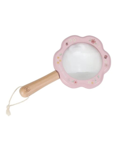 Lente di ingrandimento in legno - Fairy Garden