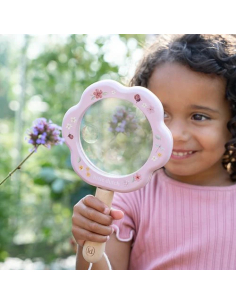 Lente di ingrandimento in legno - Fairy Garden 2