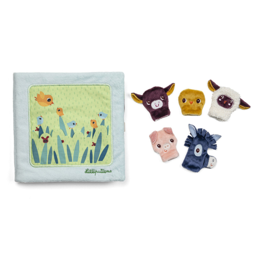 Libro Di Attività - Marionette da dito - Cuccioli