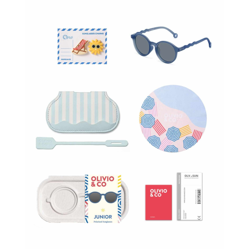 Occhiali da Sole Oval - Navy Blue - JUNIOR 5/12 anni - Polarizzati