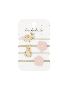 Elastici per capelli - Ditsy Hoppy Bunny