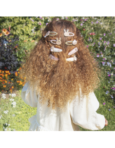 Clips per capelli - Stripy Bunny 2