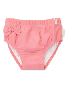 Pannolino da nuoto contenitivo - Sunny Flowers Rouge