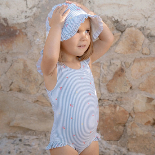 Costume intero - Sunny Flowers Blue