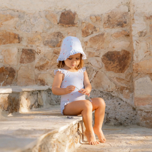 Costume intero - Sunny Flowers Blue