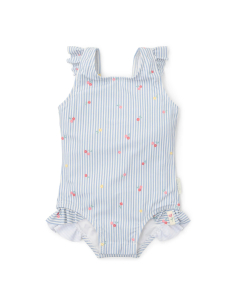 Costume intero - Sunny Flowers Blue