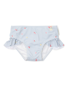 Costume con volant bimba - Sunny Flowers Blue