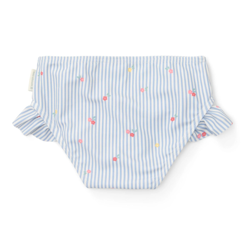 Costume con volant bimba - Sunny Flowers Blue