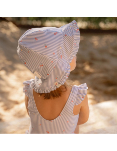 Cappello reversibile - Sunny Flowers Blue 2