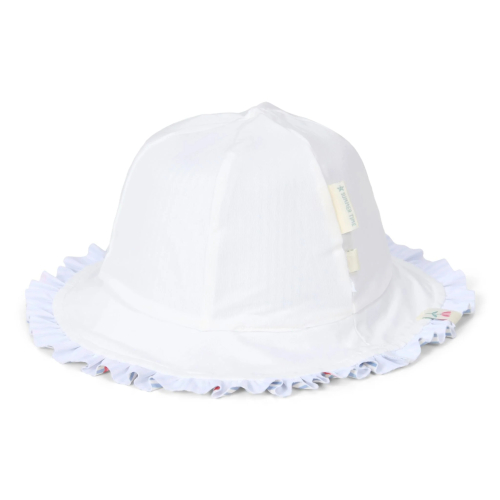 Cappello reversibile - Sunny Flowers Blue