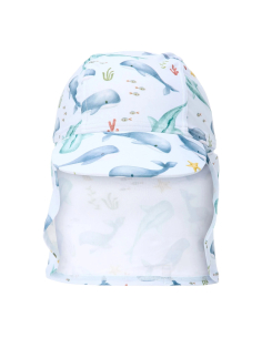 Cappello da mare con falda protettiva - Sea Life