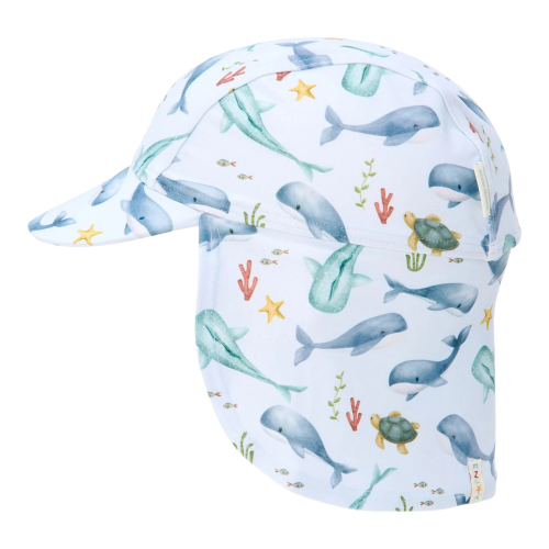 Cappello da mare con falda protettiva - Sea Life