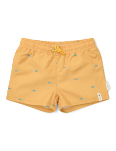 Costume Boxer pantaloncino - Seasashells and Stripes - Sunny Yellow