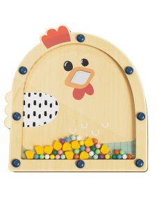 Gioco educativo - di equilibrio - la gallina e il mangime