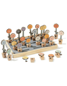 Gioco educativo giardino di fiori ABC