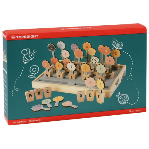 Gioco educativo giardino di fiori ABC Gioco educativo giardino di fiori ABC