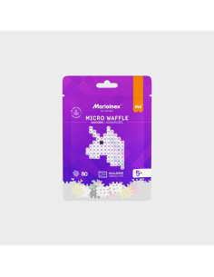 Micro WAFFLE Unicorn - L'unicorno - 80 pezzi