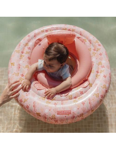 Ciambella con mutandina - baby float - Ocean Dreams Pink 2