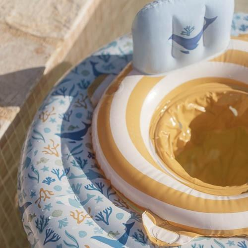 Ciambella con mutandina - baby float - Ocean Dreams Blue