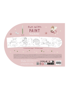 Album da colorare con acquerelli - Fairy Garden 2