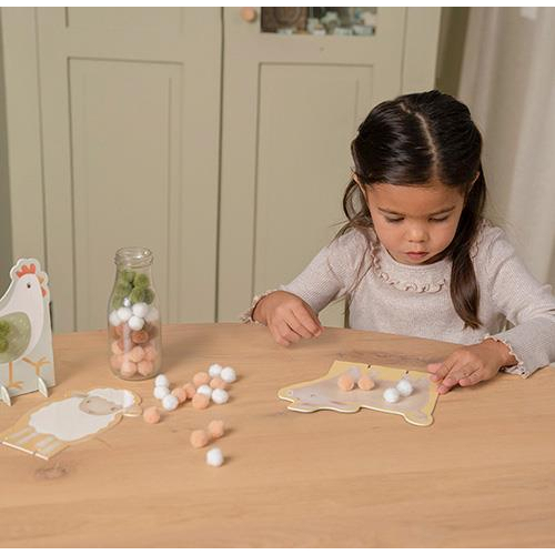 Gioco creativo pom pom - Little Farm