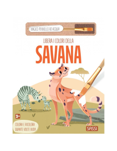 Libera i colori della savana
