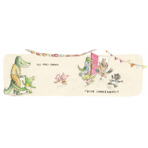 Piccolo Coccodrillo compie gli anni