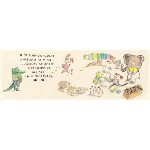 COSA DICE PICCOLO COCCODRILLO?