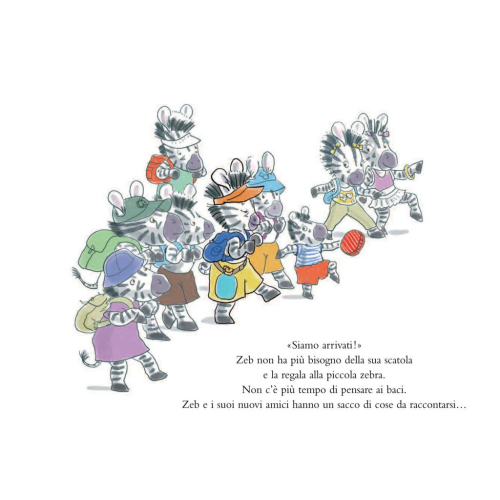 Zeb e la scorta di baci