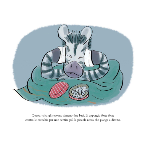 Zeb e la scorta di baci