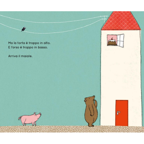 LA TORTA E' TROPPO IN ALTO!