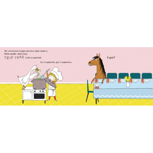 Nella zuppa cosa c’è?