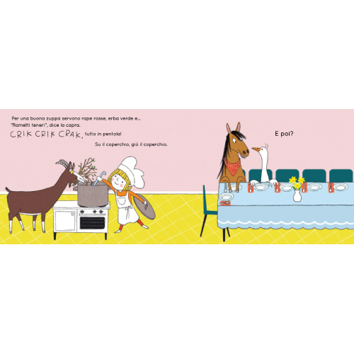 Nella zuppa cosa c’è?