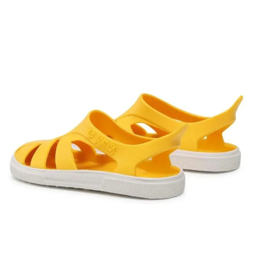 Sandali mare di gomma Bioty giallo e bianco Sandali mare di gomma Bioty giallo e bianco