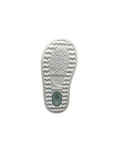 Sandali mare di gomma Bioty - verde chiaro e bianco 2