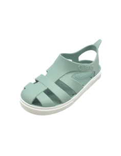 Sandali mare di gomma Bioty - verde chiaro e bianco